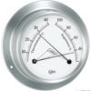 Przyrząd BARIGO Sky - Obudowa inox satynowana biała tarcza - Higro/termometr - Kod. 28.985.01 2