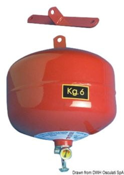 Gaśnica automatyczna proszkowa grupy pożarów A B C. 1 kg - Kod. 31.515.01 10