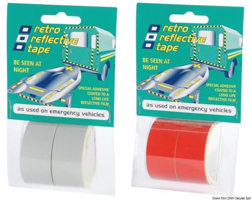 Reflective adhesive tape red (2 rolls da 25 mm x 2,5 m) - Kod. 33.110.00RO 3