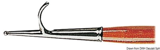 Bosak z drewnianym trzonkiem lakierowanym na wysoki połysk. Długość 2 m - Kod. 34.459.08 3