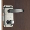 Zamknięcie bez klamki, klamka z blokadą gałki od wewnątrz i klucz Yale na zewnątrz - Pair of handles - Kod. 38.129.54 1