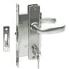 Zamknięcie wpustowe do drzwi przesuwnych - Lock without plates/handle - Kod. 38.133.01 1