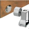 Magnetyczna, regulowana blokada drzwi - Magnetic door hook, chr.brass - Kod. 38.155.00 2