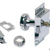 Zamek do W.C. - Toilet lock,chr.brass 95x57mm - Kod. 38.227.10 1