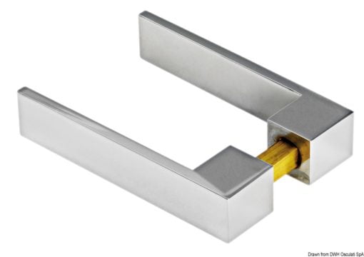 Klamki - Pair of Square handles,chr.br. - Kod. 38.348.56 7