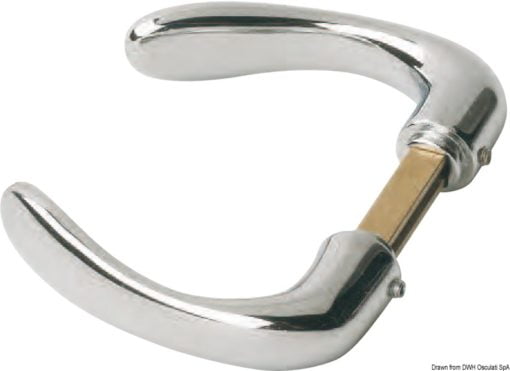 Klamki Classic - Pair of handles,chromed brass - Kod. 38.348.60 9