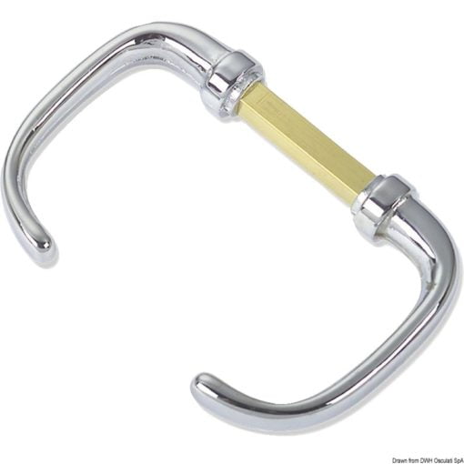 Klamki Classic - Chrome brass handle 8 mm - Kod. 38.394.00 7