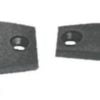 Zawias - Black nylon hinge 38x38 mm - Kod. 38.823.80 1