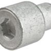 Anoda cylindryczna do silnika Yamaha - Aluminium anode cylinder for Yamaha 80/250 HP - Kod. 43.260.21 2