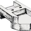 Anoda do pawęży rufowych do Mercruiser - Aluminium anode for Mercruiser sterndrive units - Kod. 43.435.01 1