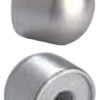 Anoda suportu podstawy pawęży rufowej - Zinc anode foot Alpha/Bravo 120 HP - Kod. 43.442.01 2