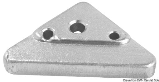 Anoda stopy DPX - Aluminium anode OMC Cobra DuoProp - Kod. 43.553.10 3