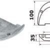 Stopa Duo Prop (również śruba Cobra OMC) - Aluminium anode OMC Cobra DuoProp - Kod. 43.554.09 2