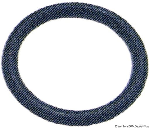 Gumowy pierścień skrzyni koła zamachowego - Rubber ring for flying box - Kod. 43.932.25 3
