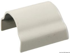 Profil odbojowy ze sztywnego tworzywa duralene z wkładem z giętkiego PVC - White joint cover 55 x 55 mm - Kod. 44.042.22 8