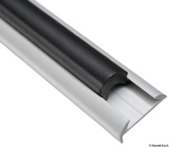 Profil z anodyzowanego aluminium - Black plastc terminal - Kod. 44.479.03 25