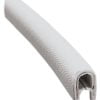 Profil wykończeniowy do tworzywa wzmocnionego włóknem szklanym lub innych materiałów - White PVC profile 1.5x4mm - Kod. 44.491.01 1