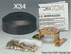 System sterowy prosty Ultraflex Skrzynka T86 + kabel o różnych długościach - 17' - Kod. 45.059.17 7
