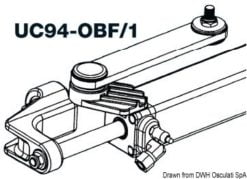 Tłok hydrauliczny Typ Ultraflex UC94-OBF/3 - Kod. 45.271.02 7