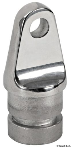 Akcesoria do składanych daszków. Przegub widełkowy pochylony. Do rur Ø 20 mm ;Ø 22 mm;Ø 25 mm - Kod. 46.662.22 31