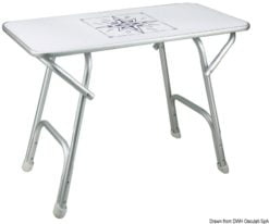 Stół składany wysokiej jakości. okrągły. Ø 60 cm - Kod. 48.354.11 11