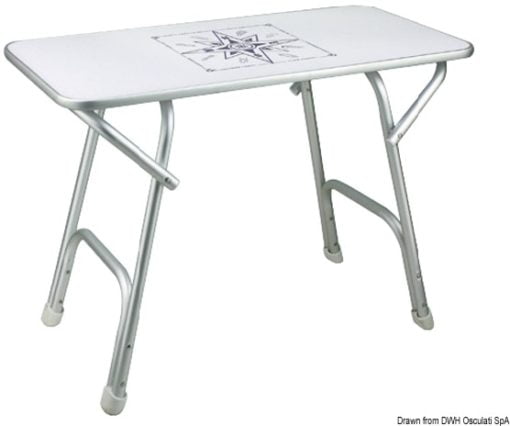 Stół składany wysokiej jakości. Prostokątny. 88x44 cm - Kod. 48.354.01 3