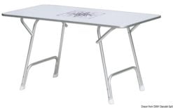 Stół składany wysokiej jakości. Prostokątny. 88x60 cm - Kod. 48.354.03 11
