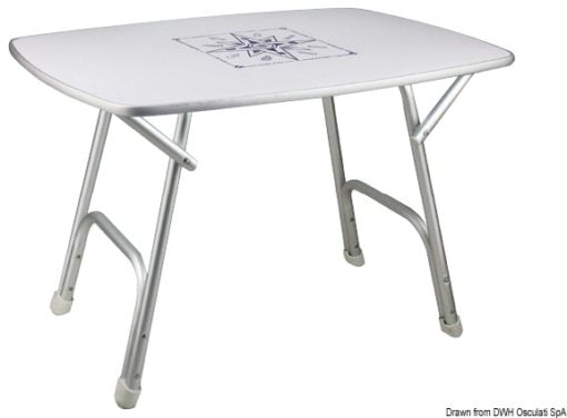 Stół składany wysokiej jakości. Prostokątny. 88x60 cm - Kod. 48.354.03 6