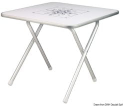Stół składany wysokiej jakości. Prostokątny. 130x73 cm - Kod. 48.354.07 8