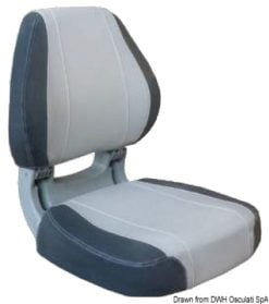 Sirocco, ergonomischer Sitz - weiß - Kod. 48.407.01 5