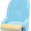 Padded seat w/H51 flip up to be coated - Kod. 48.410.15 1