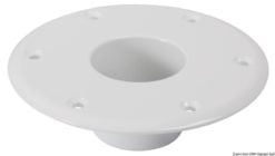 Podstawy zapasowe do stożkowych nóg stołu - Spare support polished anodized aluminium Ø 80 - Kod. 48.416.43 17