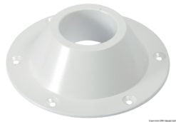 Podstawy zapasowe do stożkowych nóg stołu - Spare support polished anodized aluminium Ø 165mm - Kod. 48.416.33 16