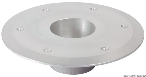 Podstawy zapasowe do stożkowych nóg stołu - Support polished anodized aluminium 48.418.21 - Kod. 48.416.23 4