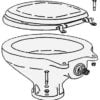 Luxury Standard spare porcelain for toilet bowl - Kod. 50.207.57 1