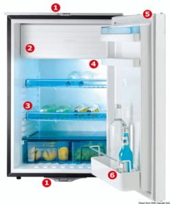 Chłodziarka DOMETIC - Waeco CR110 SS fridge 108 l 12/24 V - Kod. 50.900.09 7