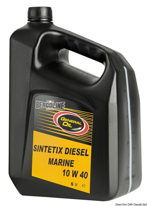 BERGOLINE - GENERAL OIL Sintetix Diesel Marine 10W40 - 5l - Kod. 65.084.01 3
