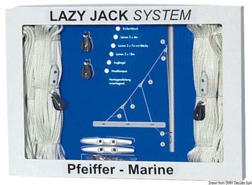 Zestaw Lazy Jack PFEIFFER - Lasy jack up to 40‘ - Kod. 67.763.00 3