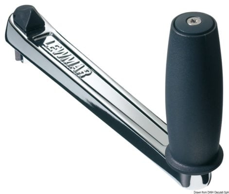 Lewmar Winch Handles - Made of aluminium, fitted with lock - Kod. 68.201.25 5