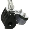 Control Blocks with stainless ball bearings - For ropes mm. 5/10 - Triple with becket and cam cleat - Kod. 68.410.41 2