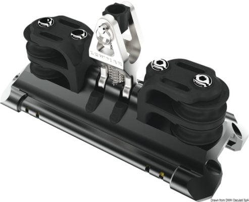 NTR Mainsheet Cars - With shackle and 1 pair CL sheaves - Size 2 - Kod. 68.711.02 16