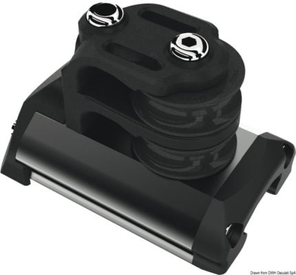 End Stops Lewmar - Alloy with double control line sheave, becket and cam - Size 2 - Kod. 68.774.02 13