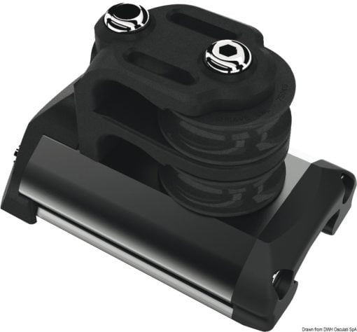 End Stops Lewmar - Alloy with double control line sheave, becket and cam - Size 2 - Kod. 68.774.02 7