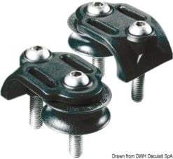 Accessories for NTR Travellers - Cam cleat with fixing plate (pair) - Size 2 - Kod. 68.784.02 12