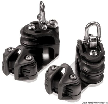 Accessories for NTR Travellers - Cam cleat with fixing plate (pair) - Size 1 - Kod. 68.784.01 10