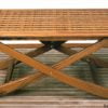 Stolik ARC z prawdziwego drewna tekowego - Teak table 125x80 cm - Kod. 71.305.70 2
