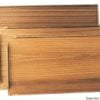 Blat stołu ARC z prawdziwego drewna tekowego - Teak table board 40x70 - Kod. 71.307.00 2