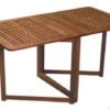 Stół składany ARC ze składanymi nogami - Teak folding table 78x145x70cm - Kod. 71.356.60 1