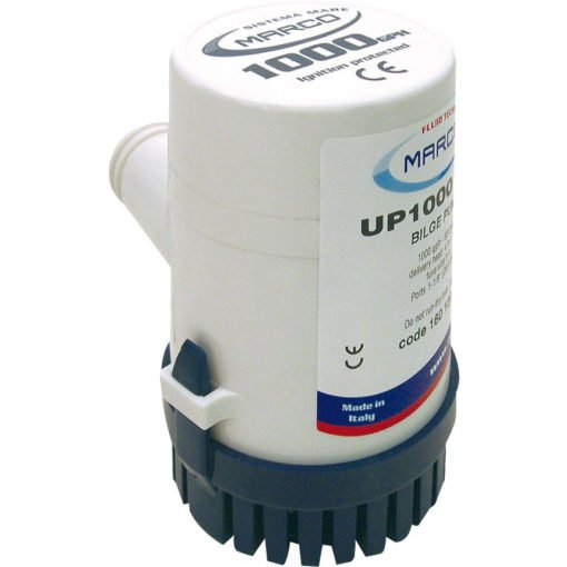Marco UP1000 Submersible pump 63 l/min (12 Volt) - Kod 16012012 3