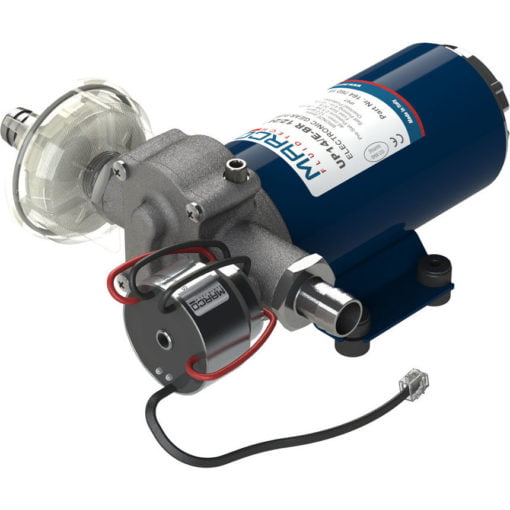 Marco UP14/E-BR 12/24V bronze gear pump with electronic pressure sensor 46 l/min - Kod 16476015 3